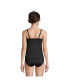 Women's Square Neck Underwire Tankini Swimsuit Top Adjustable Straps