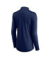 ფოტო #2 პროდუქტის Women's Navy New York Yankees Corner Quarter-Zip Top