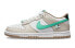 Фото #5 товара 【定制球鞋】 Nike Dunk Low 改色定制 VIBE风 叠钩设计 经典 休闲 低帮 板鞋 GS 棕白红 / Кроссовки Nike Dunk Low DX6063-131