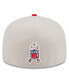 Фото #3 товара Men's Stone, Red Kansas City Chiefs 2023 Salute To Service 59FIFTY Fitted Hat
