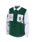 ფოტო #3 პროდუქტის Women's Hunter Green Michigan State Spartans Button-Up Shirt Jacket
