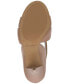 ფოტო #5 პროდუქტის Women's Aleanna Strappy Cone-Heel Dress Sandals