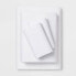 Фото #1 товара King Easy Care Solid Sheet Set White - Room Essentials