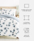 Фото #6 товара Watercolor Floral Printed 2-Pc. Duvet Cover Set, Twin/Twin XL