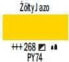 Artequipment Farba akrylowa TALENS AMSTERDAM 120ml 268 - AZO YELLOW LIGHT uniw