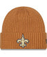 Фото #1 товара Men's Brown New Orleans Saints Core Classic Cuffed Knit Hat