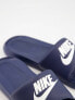 Nike Victori One sliders in navy