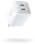Фото #1 товара Anker Innovations PowerPort III 40W 2xC White_EU