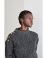 Фото #2 товара Women's Oliva Mock Neck Crop Sweater