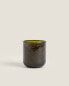 Фото #1 товара Olive green glass toothbrush holder