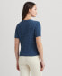 ფოტო #2 პროდუქტის Women's Embroidered Cable-Knit Sweater