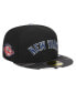 Фото #1 товара Men's Black New York Yankees Metallic Camo 59FIFTY Fitted Hat