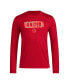 Фото #2 товара Men's Red Atlanta United FC Local Pop AEROREADY Long Sleeve T-Shirt
