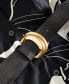 Фото #5 товара Women's Printed Faux-Leather Belt Shirtdress