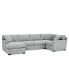 Фото #3 товара Radley 4-Pc. Fabric Chaise Sectional Sofa with Corner Piece, Created for Macy's
