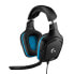 Фото #5 товара Logitech G G432 7.1 Surround Sound Wired Gaming Headset - Wired - Gaming - 20 - 20000 Hz - 280 g - Headset - Black - Blue