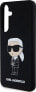 Karl Lagerfeld Karl Lagerfeld KLHCS24SSNIKBCK S24 S921 hardcase czarny/black Silicone Ikonik NoSize