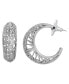 Фото #1 товара Women's Filigree Hoop Earrings