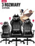 Fotel Diablo Chairs X-Horn XL 2.0 King Size Czarno-Czerwony