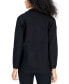 Фото #2 товара Women's Notched-Collar Long-Sleeve Sweater Blazer