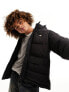 Dickies glacier view premium puffer jacket in black