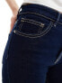 Фото #3 товара Pimkie skinny high waisted jeans in dark wash