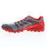 Фото #5 товара Мужские кроссовки Inov-8 Trailtalon 235 серо-красные атлетические для походов