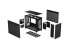 ASUS Prime AP201 MicroATX - Mini Tower - PC - Black - micro ATX - Mini-ITX - 17 cm - 33.8 cm