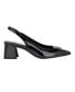 Women's Zanda Pointed Toe Block Heel Slingbacks