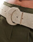 & Other Stories canvas belt in beige