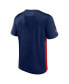 Фото #2 товара Men's Navy, Red Washington Capitals Authentic Pro Rink Tech T-Shirt