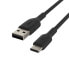 Фото #1 товара Переходник USB A - USB C Belkin CAB001BT0MBK - 0.15 м - черный