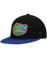 Men's Black and Royal Florida Gators Team Color Two-Tone Fitted Hat