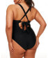 ფოტო #2 პროდუქტის Annabee Women's Plus-Size Swimwear One Piece Top