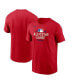 Фото #1 товара Men's Red 2024 MLB All-Star Game Wordmark T-shirt