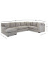 Фото #1 товара CLOSEOUT! Loranna 3-Pc. Fabric Sectional with Chaise, Created for Macy's