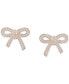 ფოტო #9 პროდუქტის Diamond Bow Earrings (1/4 ct. t.w.) in 14k Gold, Rose Gold, or White Gold, Created for Macy's