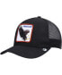 Men's Black The Freedom Eagle Trucker Snapback Hat