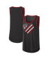 ფოტო #1 პროდუქტის Women's Black NASCAR A Game Scoop Neck Tank Top