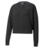 Фото #1 товара Puma Safari Glam Crew Neck Sweatshirt Womens Black 52224401