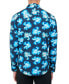 Фото #2 товара Men's Regular-Fit Non-Iron Performance Stretch Abstract Floral Button-Down Shirt