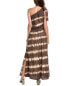 Фото #2 товара Sole One-Shoulder Linen-Blend Maxi Dress Women's