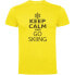 KRUSKIS Keep Calm and Go Skiing short sleeve T-shirt