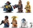 Фото #15 товара LEGO Star Wars Millennium Falcon Bauspielzeug für Kinder, Jungen & Mädchen, Modellraumschiff-Set mit 7 Figuren inkl. Finn und Chewbacca, C-3PO und R2-D2, The Rise of Skywalker Geschenke 75257