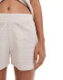 Фото #5 товара ASOS DESIGN linen blend short in natural co ord