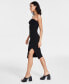 Фото #3 товара Women's Strapless Twist-Detail Sweater Dress, Created for Macy's