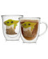 Фото #1 товара Mandalorian Mystic Double Wall Coffee Mugs, 2 Piece