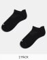 Фото #1 товара ASOS 4505 Icon 3 pack anti bacterial trainer sport socks in black