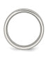 Фото #2 товара Stainless Steel Polished 8mm Grooved Band Ring
