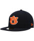 Фото #2 товара Men's Navy Auburn Tigers Logo Basic 59FIFTY Fitted Hat